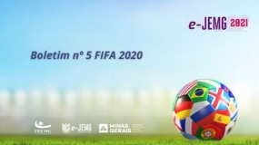 Boletim nº 5 do campeonato FIFA 20 já está disponível. Acesse!