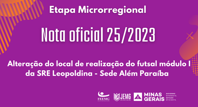 JEMG: Etapa Microrregional começou em Além Paraíba