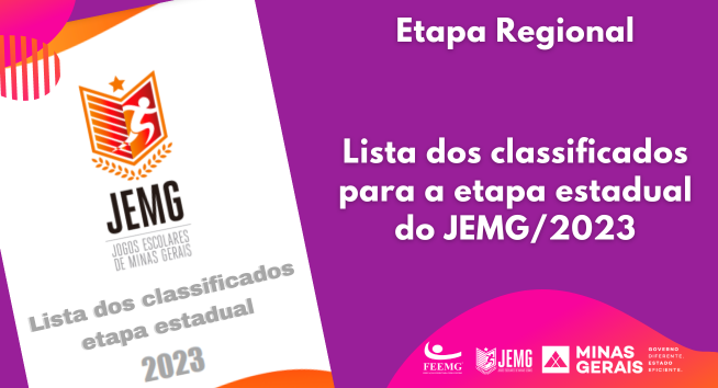 Cataguases vai sediar a etapa regional do JEMG/2023