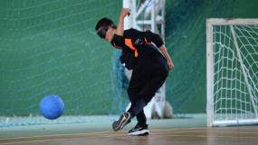 Estadual em Ipatinga: confira as fotos da modalidade de goalball.