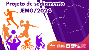 Campeã mundial de volêi de praia na etapa estadual do JEMG/2023. 