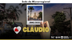 JEMG/2025: Cláudio é sede da microrregional.