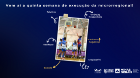 Vem aí a quinta semana da etapa microrregional. É o JEMG mostrando sua força!