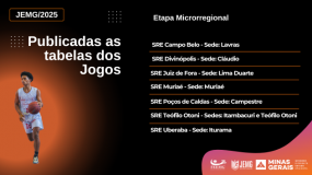 Publicadas as tabelas de jogos e a programação do xadrez das SREs de Campo Belo, Divinópolis, Juiz de Fora, Muriaé, Poços de Caldas, Teófilo Otoni, Uberaba.