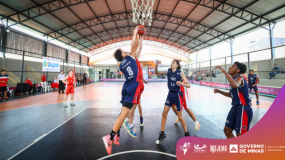 A Hora e a Vez do Basquetebol Masculino: curta os melhores momentos da etapa estadual, em Pará de Minas.
