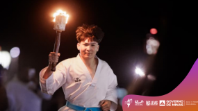 Noite de confraternização do esporte escolar. Assista a reportagem.