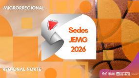 Etapa Microrregional JEMG/2026. Sedes da Regional Norte já estão disponíveis.