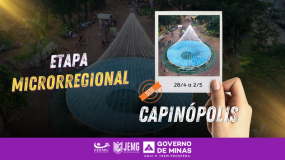 Capinópolis: sede da etapa microrregional. Integração, hospitalidade e valorização do esporte.