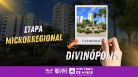 Divinópolis: sede da etapa microrregional. Onde o esporte é ponte entre juventude, cidadania e futuro.