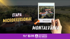 Montalvânia: sede da etapa microrregional. É esporte em movimento, educação em ação e futuro em construção.