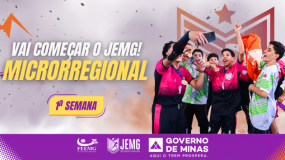 O brilho nos olhos está de volta. Vai começar o JEMG/2026!