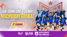 O JEMG não para! Partiu segunda semana da microrregional.