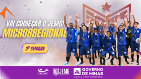 Mais jogos, mais inclusão. Vem aí a 3ª semana da microrregional.