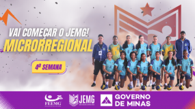Vamos torcer juntos! Vai começar a 4ª semana de jogos da etapa microrregional.