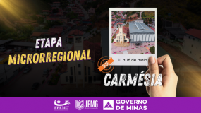Carmésia: sede da etapa microrregional. Onde o esporte encontra sua melhor acolhida.