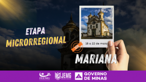 Mariana: sede da etapa microrregional. Onde o esporte pulsa entre passado, tradição e futuro.