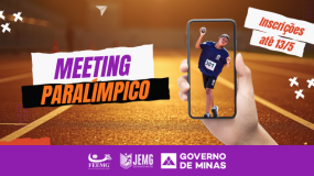 Vem aí o Meeting Paralímpico/2026! Inscrições já estão abertas.
