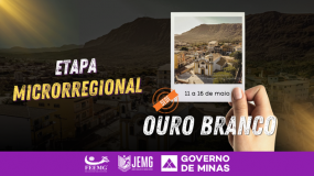 Ouro Branco: sede da etapa microrregional. No esporte escolar, a cidade revela sua força.