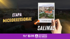 Salinas: sede da etapa microrregional. Em Salinas, o esporte não termina na disputa, ele começa na transformação.