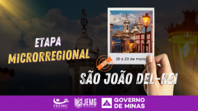 São João del-Rei: sede da etapa microrregional. Entre pedras, história e tradição, a cidade segue viva, eterna e inspiradora.