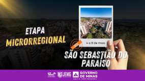 São Sebastião do Paraíso: sede da etapa microrregional. Onde a cidade ensina e o esporte transforma, nasce o futuro.