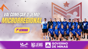 Reta final da microrregional. Mais de 1100 jogos previstos na 7ª semana de execução.