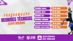 É nesta semana, dias 26, 27 e 28 de maio às reuniões técnicas da etapa regional. É online, fique ligado!