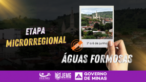 Águas Formosas: sede da etapa microrregional. Uma cidade que pulsa tradição e faz do esporte um encontro.