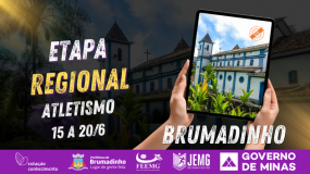 Brumadinho: sede da etapa regional de atletismo. Onde o esporte não apenas acontece, ele cria encontros, caminhos e memórias.