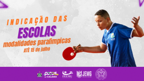 Etapa Estadual III: Modalidades Paralímpicas JEMG/2026. Fique ligado e participe!